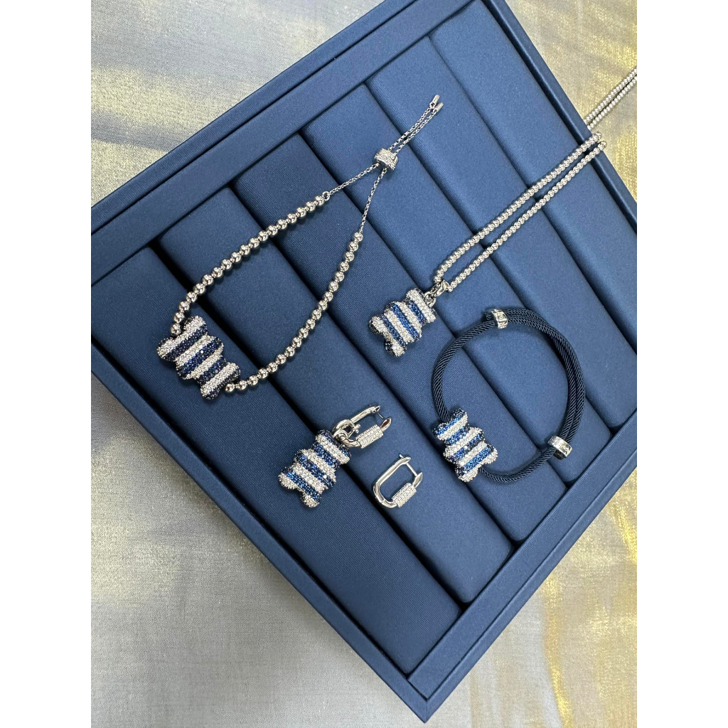 Thương hiệu thời trang 2023 new monaco saint tropez yummy navy blue bracelet vòng tay quà tặng tinh tế của phụ nữ