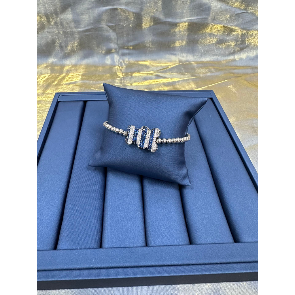 Thương hiệu thời trang 2023 new monaco saint tropez yummy navy blue bracelet vòng tay quà tặng tinh tế của phụ nữ