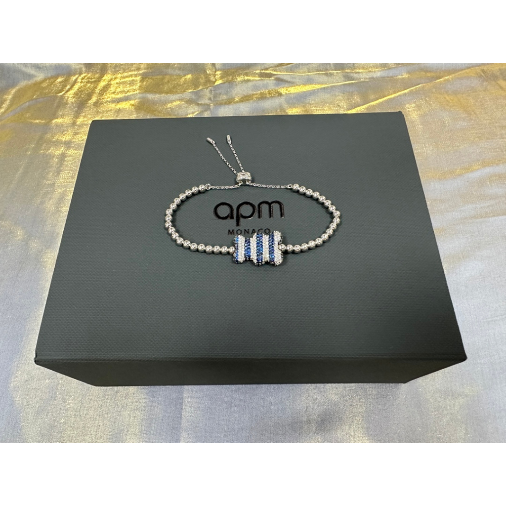 Thương hiệu thời trang 2023 new monaco saint tropez yummy navy blue bracelet vòng tay quà tặng tinh tế của phụ nữ