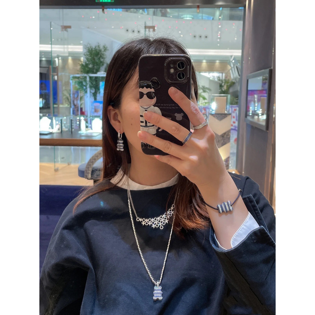 Thương hiệu thời trang 2023 new monaco saint tropez yummy navy blue bracelet vòng tay quà tặng tinh tế của phụ nữ
