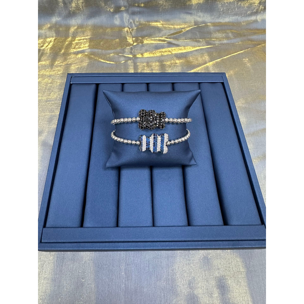Thương hiệu thời trang 2023 new monaco saint tropez yummy navy blue bracelet vòng tay quà tặng tinh tế của phụ nữ