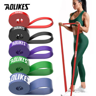 Dây kháng lực tập gym power band AOLIKES đàn hồi cao su tập tay chân mông vai đùi nam nữ