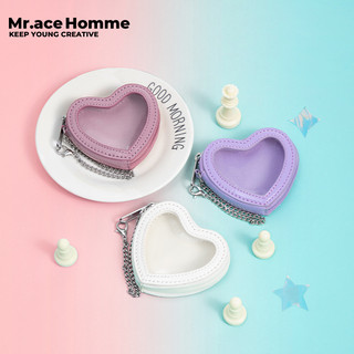 Mr. ace Homme Túi Nhỏ Đựng Chìa Khóa Họa Tiết Trăng Sao Ngọt Ngào Kiểu Nhật Bản