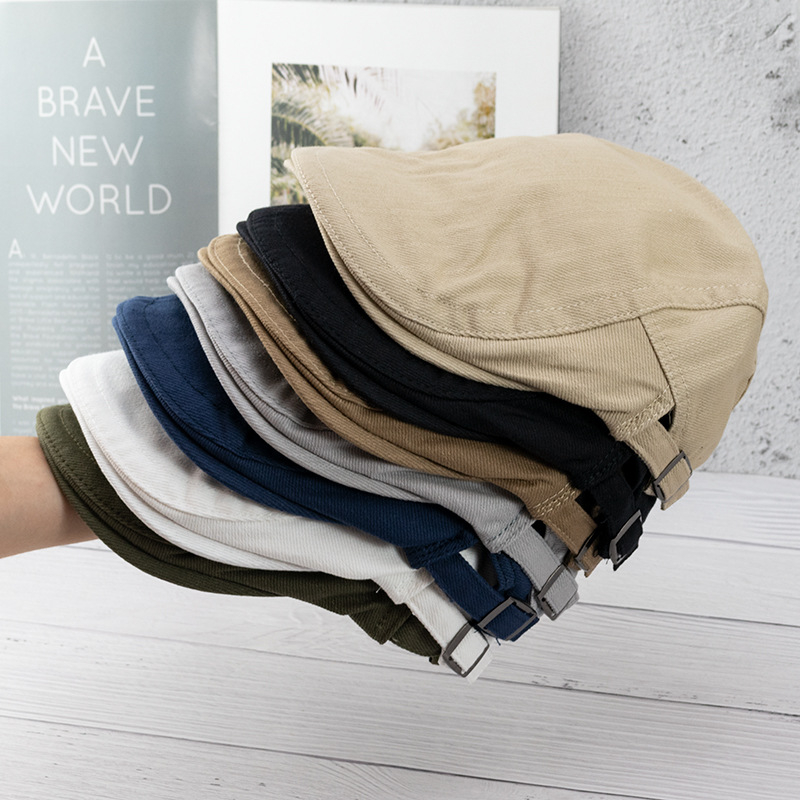 Mũ nồi nữ cotton thời trang mới phong cách nhật bản y2k newsboy cap