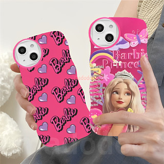 Dopamine Cartoon Casing Infinix ITEL S23 NOTE 30 12 G96 2023 4G Hot 40 40i 30i 20 20S 12i Pro 10 Lite 10S 10T 9 11 Play 11S NFC Smart 8 7 6 Plus 5 2020 4 5G Tecno Spark 10C 20c GO 2024 POP ins Barbie doll Cute Clear Soft Phone Case BW 79