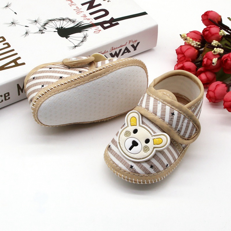 Cod baby cotton shoes boy girl casual anti-slip shoes cartoon toddler infant prewalker first walkers for 0-18 tháng