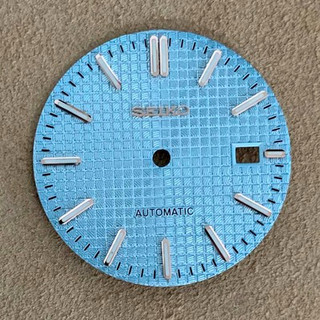 Mặt số đồng hồ 31,8mm w / lịch cho phụ kiện nâng cấp mặt số đồng hồ đeo tay nh35