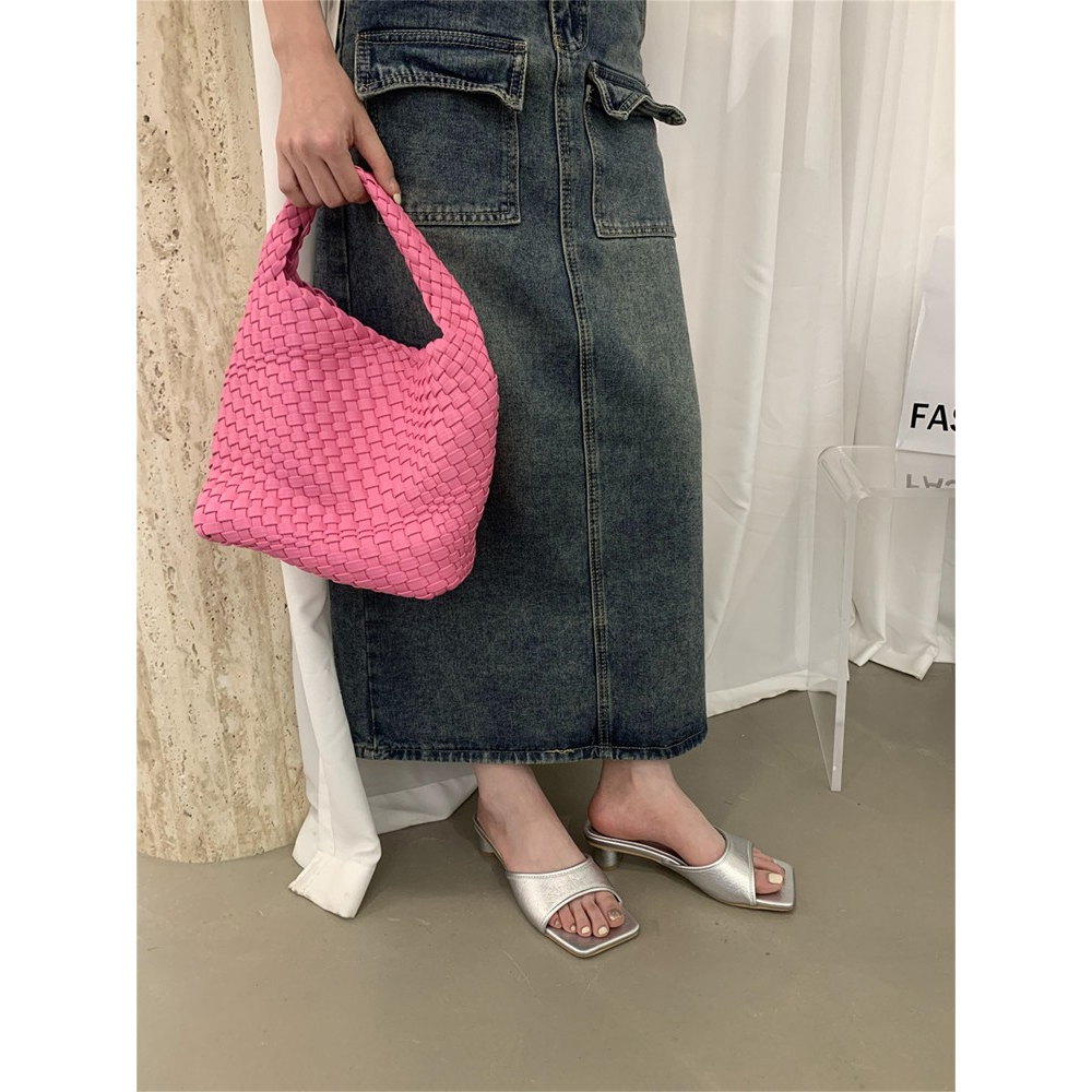 Dép Sandal Đế Dày Phẳng Gót Vừa Thời Trang Mùa Hè 2023 Phong Cách Pháp Hàng Mới Dành Cho Bạn Nữ Mang Đi Biển