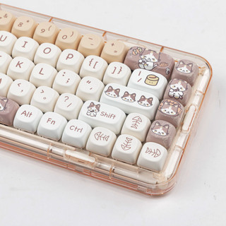 Meowth keycaps moa profile dye-sublimation pbt keycap 143keys