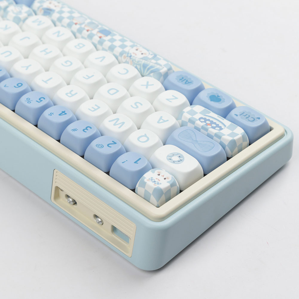 Alice keycaps moa profile dye-sublimation pbt keycap 140keys