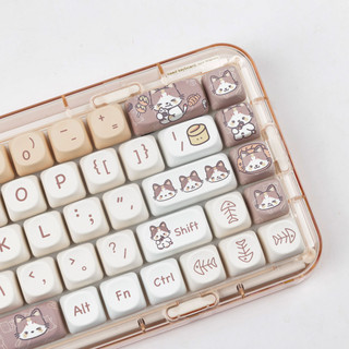Meowth keycaps moa profile dye-sublimation pbt keycap 143keys