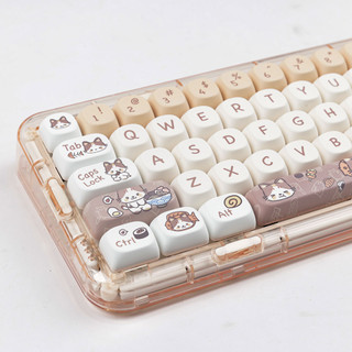 Meowth keycaps moa profile dye-sublimation pbt keycap 143keys