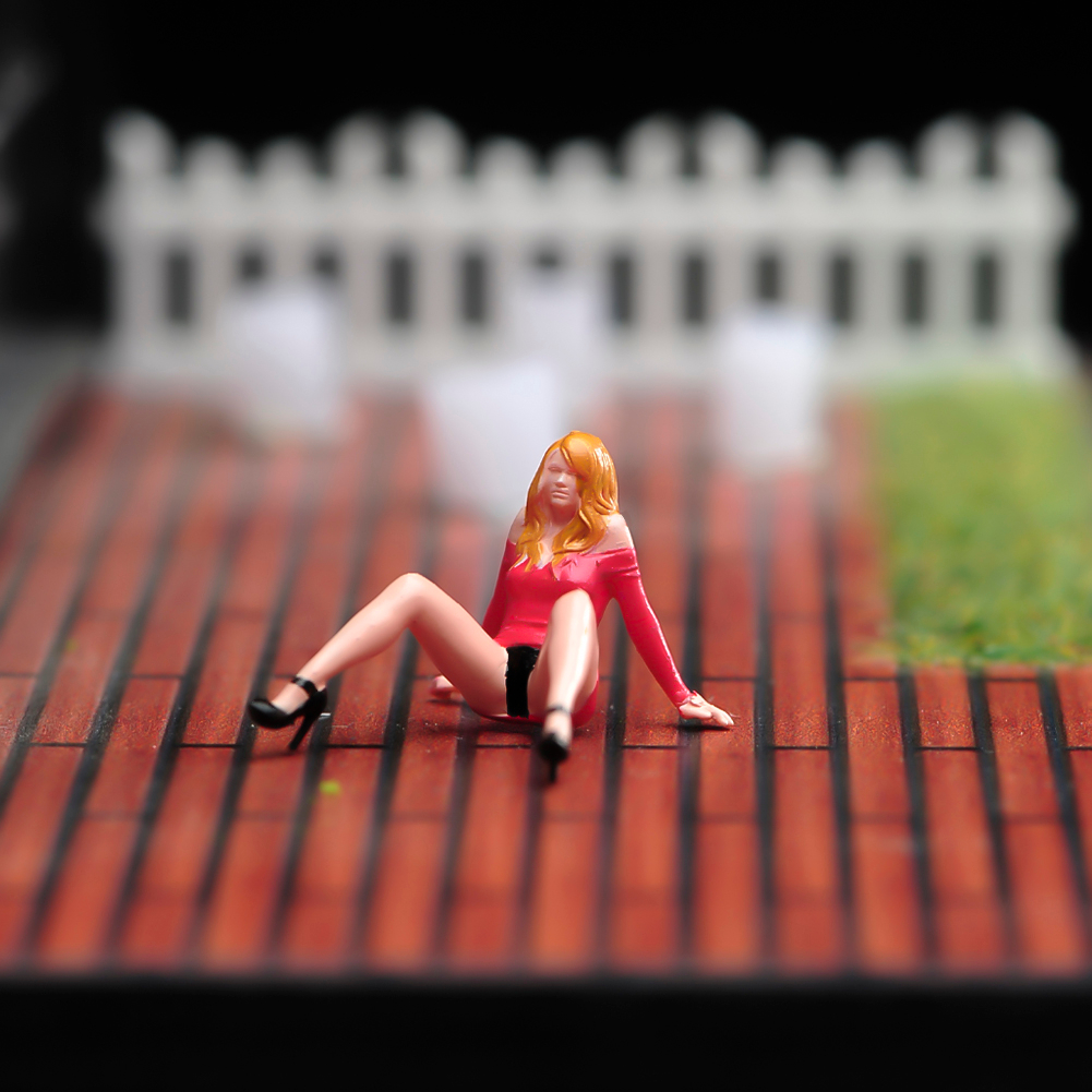 Ant 1/64 nhân vật tỷ lệ mô hình cô gái quyến rũ vẽ mô hình đồ chơi tự làm bộ sưu tập búp bê