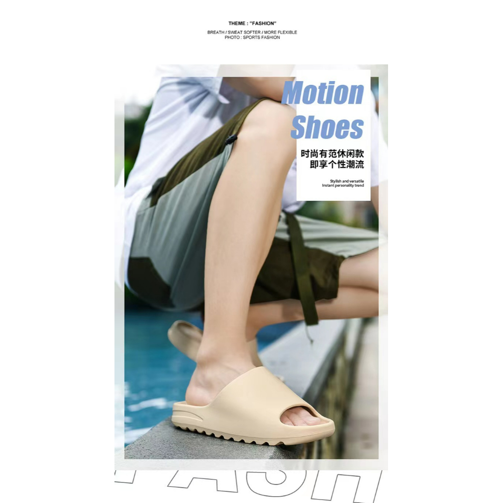 Dép Sandal Kanye West Size 31-46 EU46 / 47 Thời Trang Cho Gia Đình