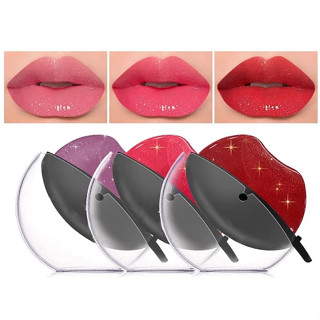 Velvet lipstick lip-shaped lazy lipstick nhiệt độ trang điểm thay đổi màu sắc lâu dài & non-stick cup lip gloss son môi không thấm nước lazy lip makeup
