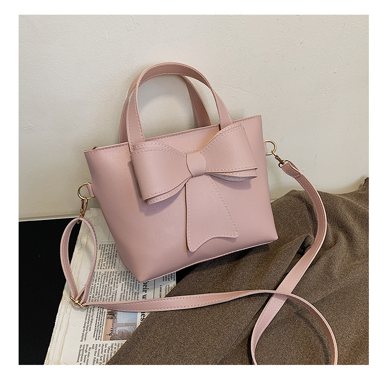 Túi Xách Đeo Vai Phối Nơ Phong Cách Retro Thời Trang 2023 Dành Cho Nữ