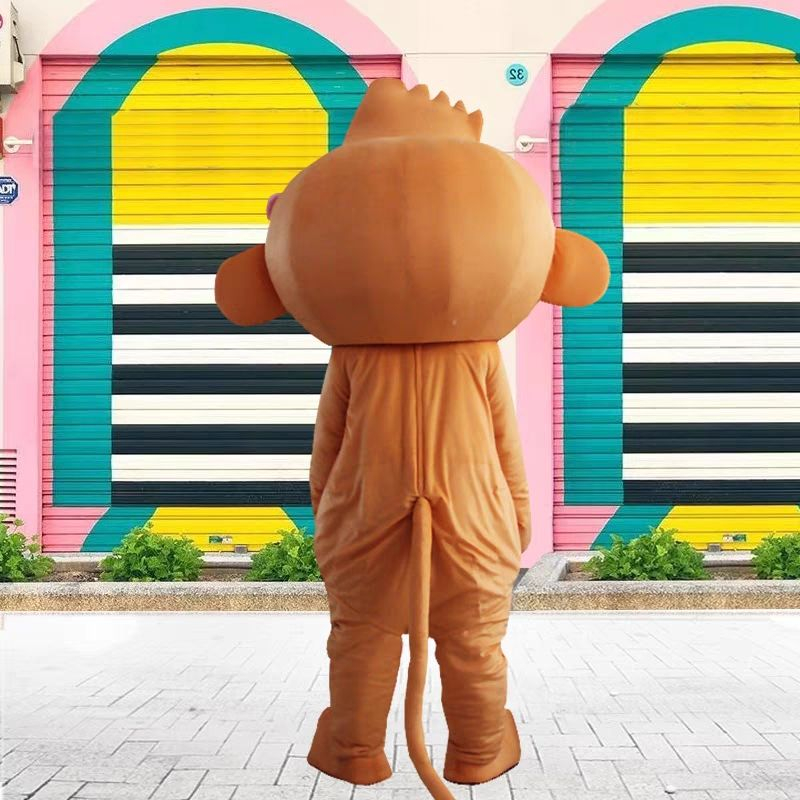 Hanlu cartoon puppet quần áo youxi monkey hip-hop đi bộ đạo cụ quảng cáo vải chất lượng cao