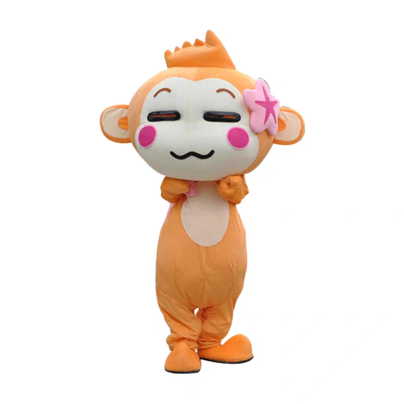 Hanlu cartoon puppet quần áo youxi monkey hip-hop đi bộ đạo cụ quảng cáo vải chất lượng cao