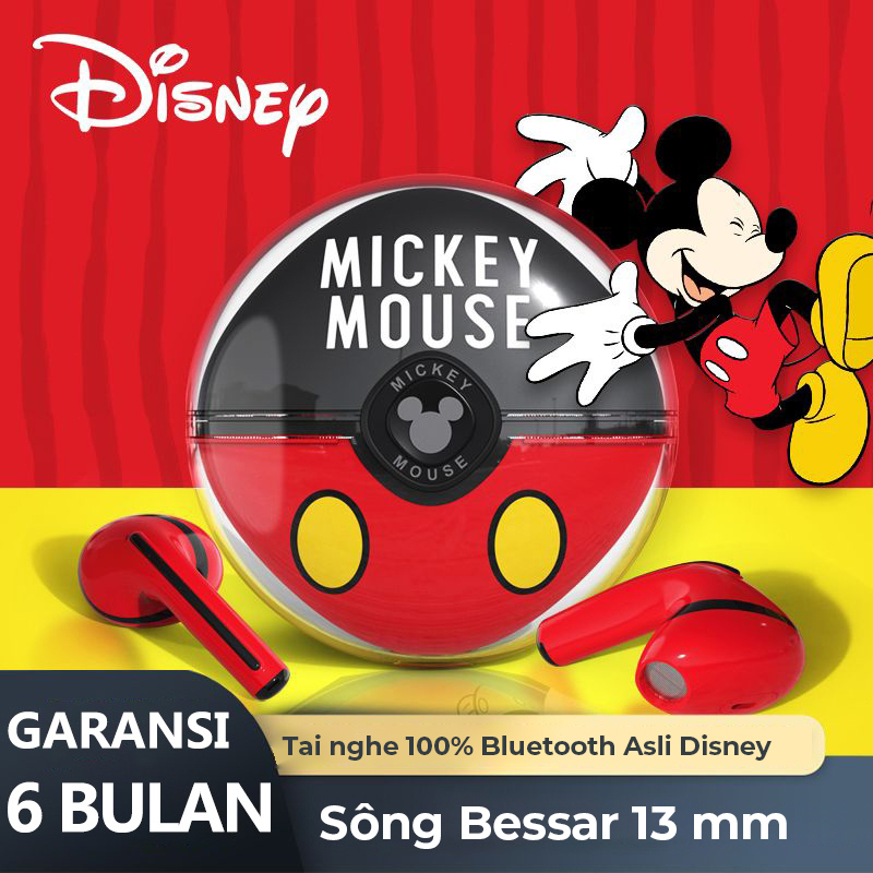 Disney LK01 Tai Nghe Không Dây Bluetooth 5.0 Âm thanh Hifi Có Mic