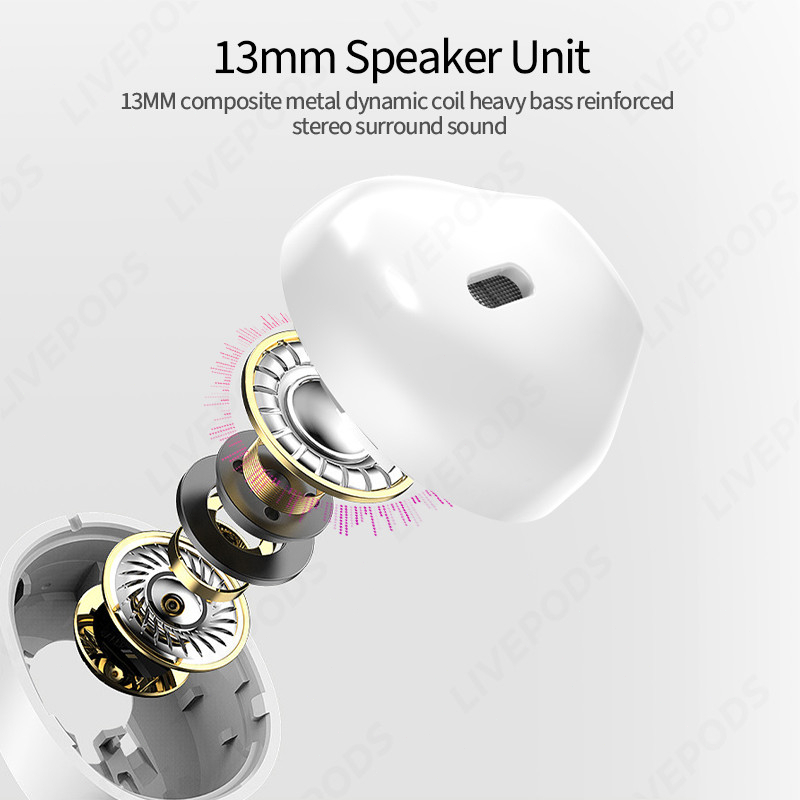 Lenovo XT98 Tai Nghe Bluetooth 5.3 Hifi Không Dây TWS Chống Nước Thể Thao Có Mic