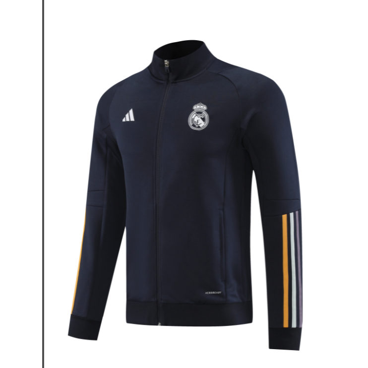 23-24 RM Real madrid áo khoác bóng đá dài tay mặc tập luyện bóng đá 1: 1 size s-xxl