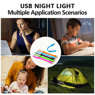 Đèn LED USB 5V Mini Ánh Sáng Ban Đêm Bảo Vệ Mắt Cho Sạc Dự Phòng / Máy Tính