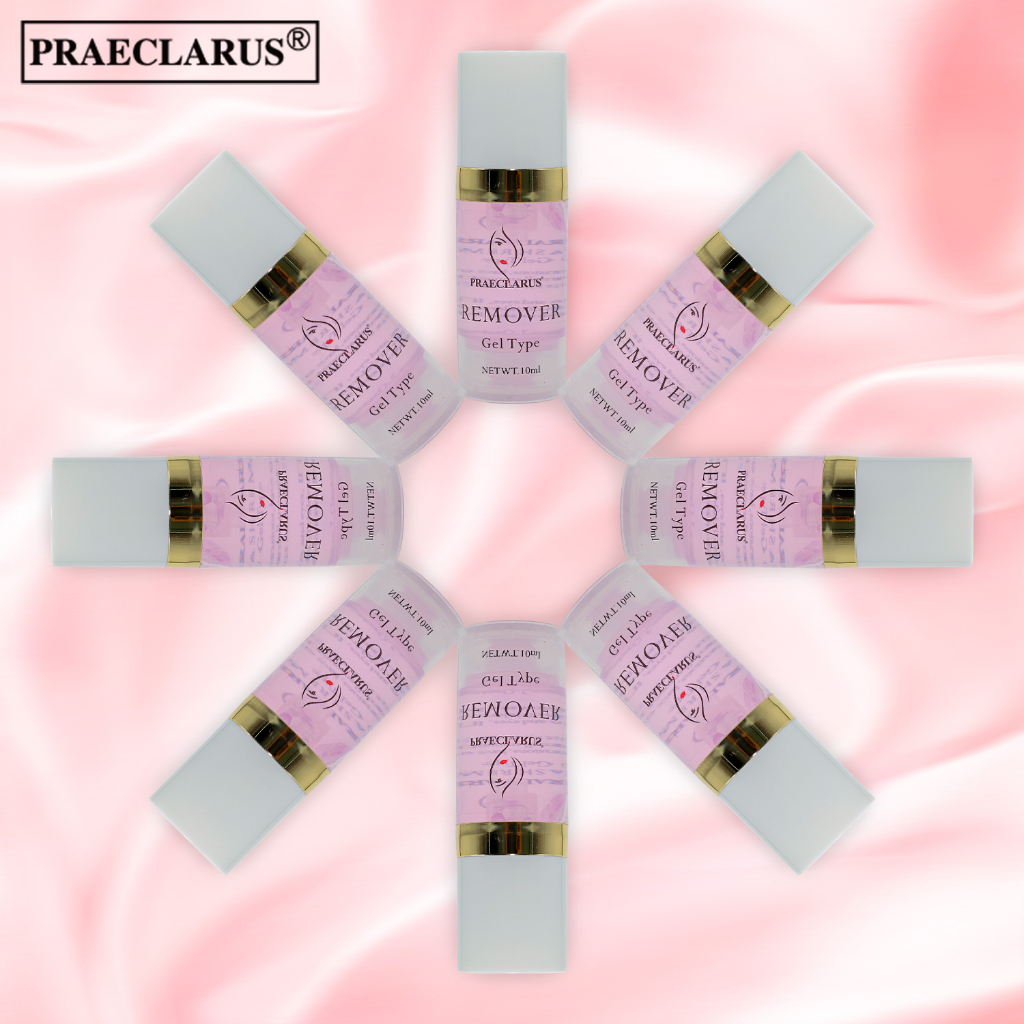 Praeclarus gel remover eyelash extension gel trong suốt remover extruded spray-head  fresh odorless glue gel remover dụng cụ trang điểm