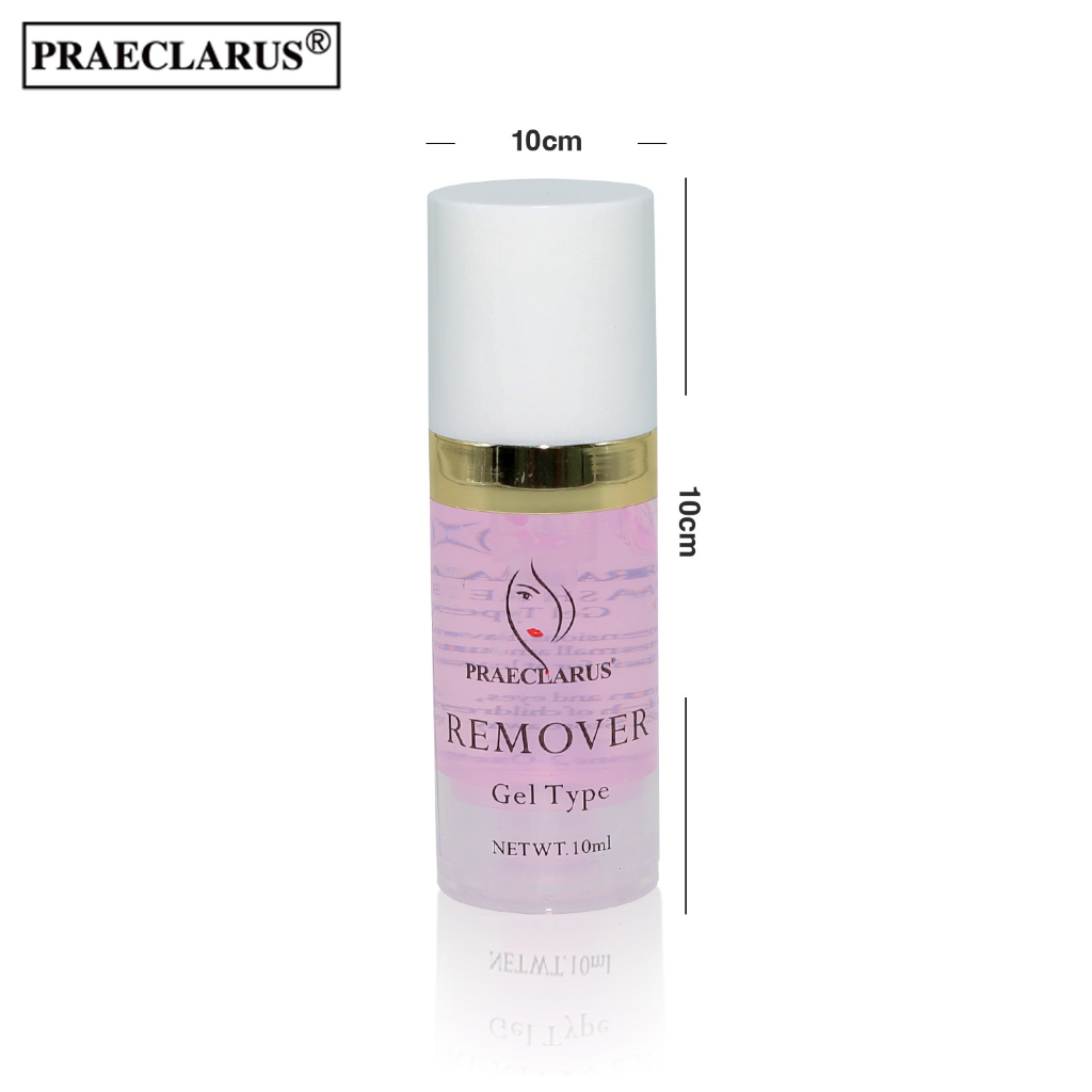 Praeclarus gel remover eyelash extension gel trong suốt remover extruded spray-head  fresh odorless glue gel remover dụng cụ trang điểm