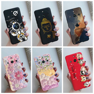Realme 11 pro 5g case spaceman flower 2023 in vỏ điện thoại tpu mềm cho realme11 pro rmx3770 vỏ bọc