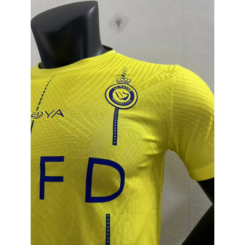 Player version * 2324 new al-nassr fc trang chủ áo bóng đá chất lượng cao