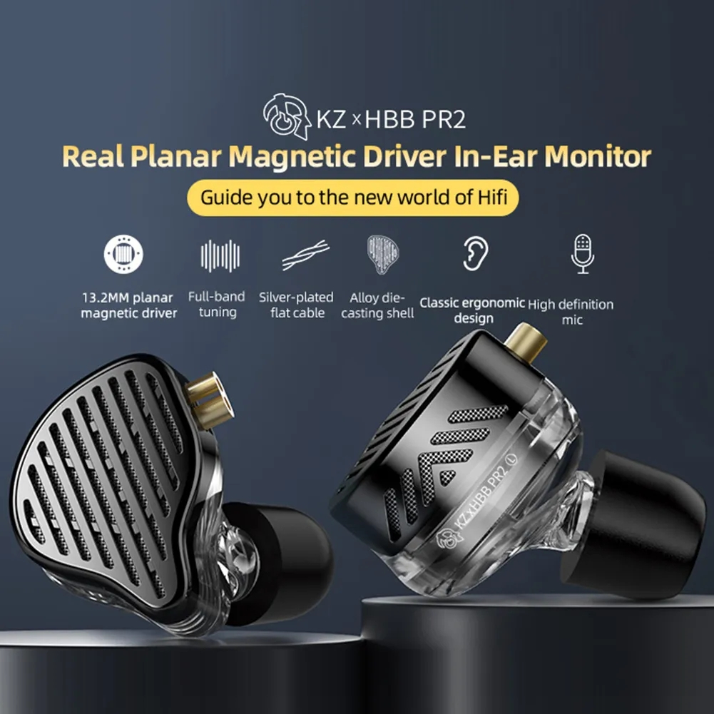 Kz x Tai Nghe Nhét Tai hbb pr2 Âm Thanh hifi Sống Động Chất Lượng Cao