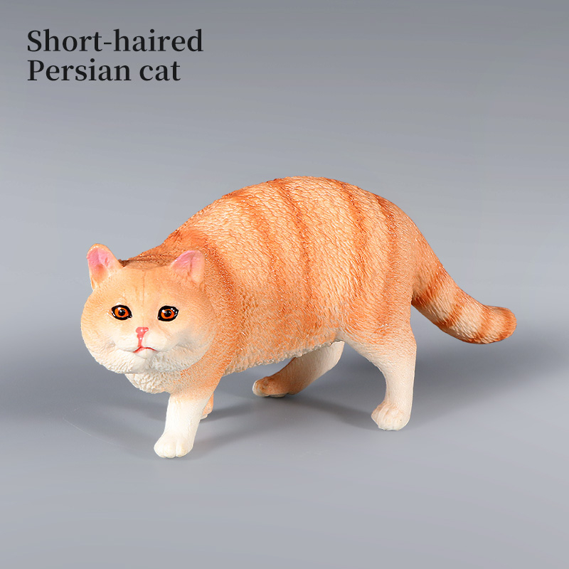 Mô phỏng mô hình mèo cưng dễ thương hình hành động xiêm sphynx ba tư bức tượng nhỏ trang trí nhà đáng yêu đồ chơi giáo dục trẻ em