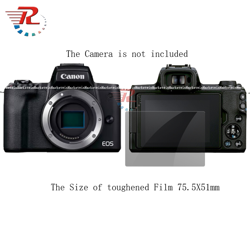 Canon EOS M50II M50 Mark II Camera Kính Cường Lực Bảo Vệ Màn Hình Cho Canon EOS M50II M50 Mark II Ca