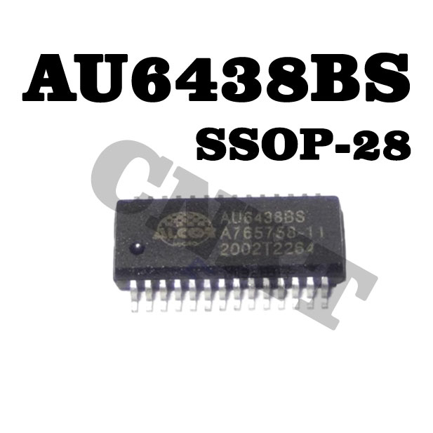 5pcs Mới Original AU6438BS AU6438 SSOP28 Chip đọc thẻ điện thoại di động