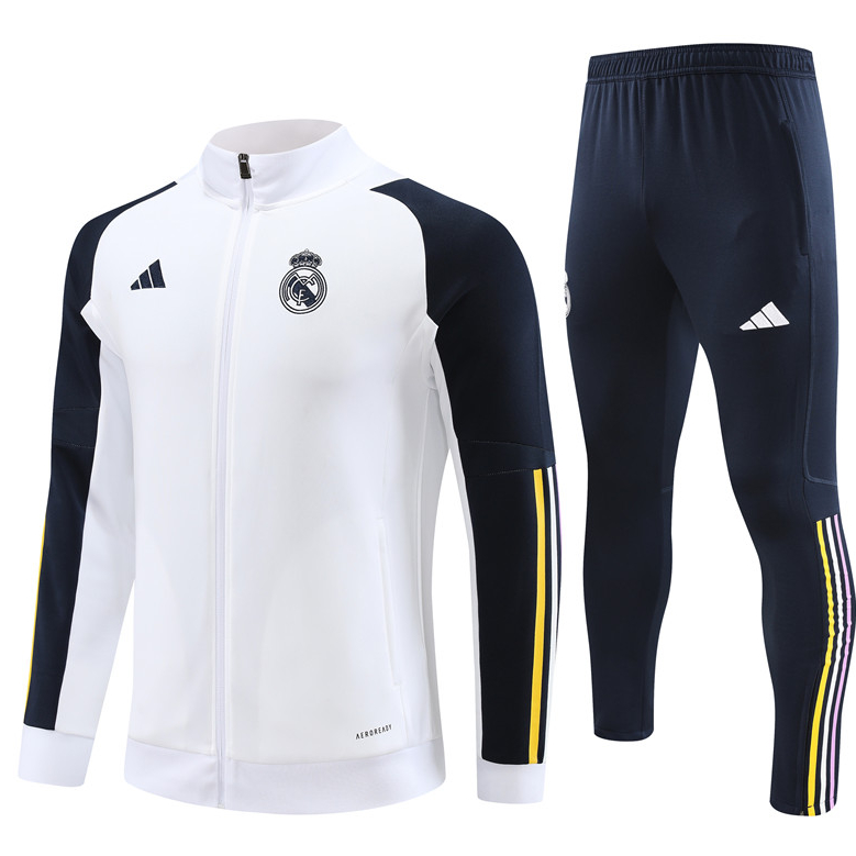 23-24 bộ đào tạo bóng đá nam real madrid half zip áo bóng đá + quần bộ đồ thể thao màu tím dài tay nam quần áo thể thao đồng phục đội polyester s-2xl