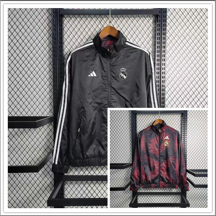 2023/24 arsenal red and black reversible jacket training jersey half pull pullover dài tay áo khoác gió bóng đá tracksuit chất lượng cao phiên bản thái lan 1: 1