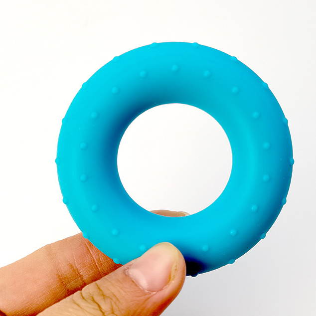 Vòng tay cầm silicone thiết bị tay cầm đàn hồi cho nam và nữ tập thể dục tay thư giãn sức mạnh đào tạo bump vòng tay cầm thể dục