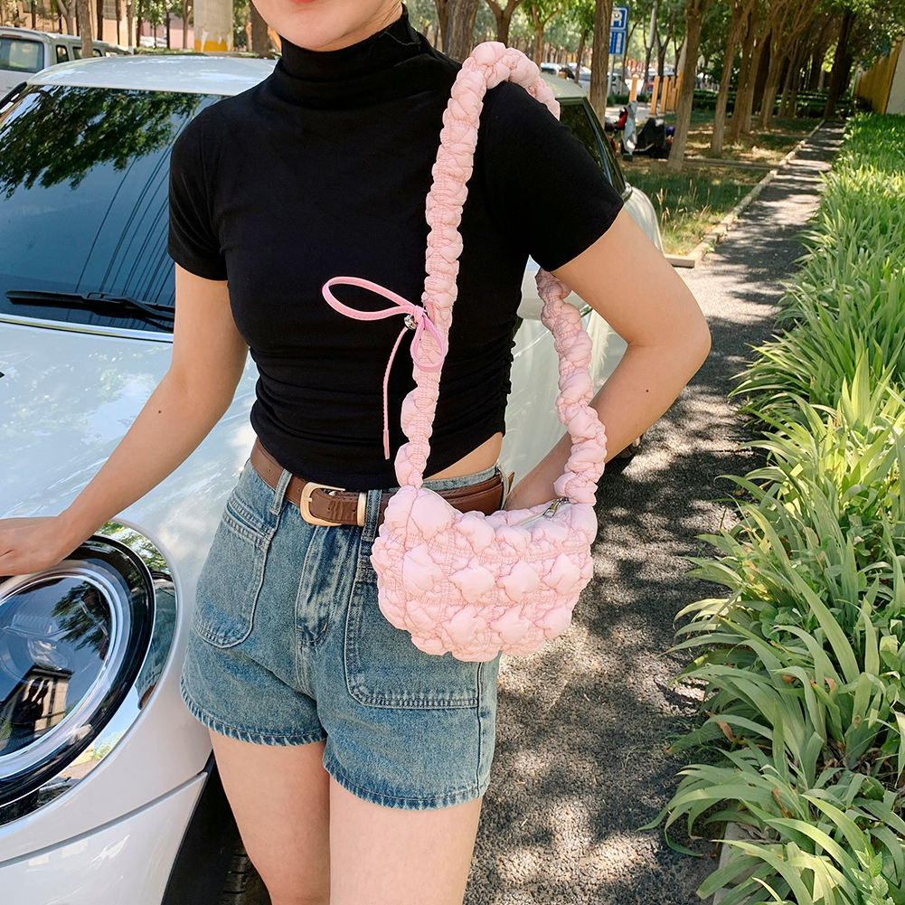 Túi Xách Hình Đám Mây Nhồi Bông Sáng Tạo Thời Trang Mùa Hè Dành Cho Nữ