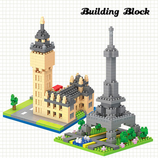 Đồ chơi trẻ em lắp ráp tháp eiffel phát triển trí tuệ cho bé 6 tuổi
