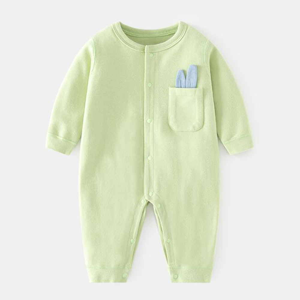 Baby boy onesie cotton màu rắn mùa xuân thu dài tay áo trẻ sơ sinh cô gái rompers giáng sinh quần áo sơ sinh