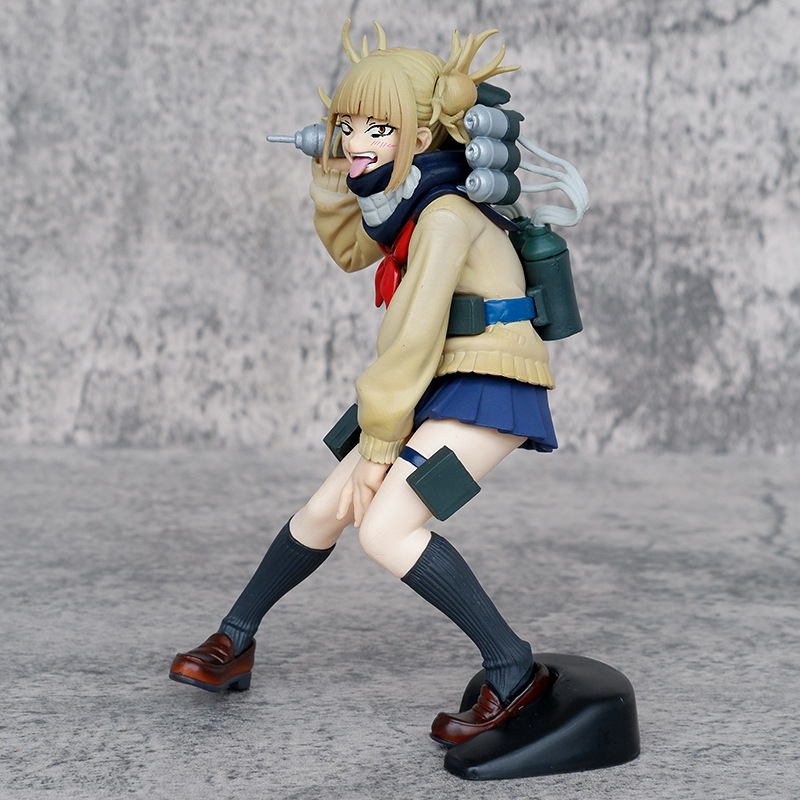 15-20cm nhật bản my hero academia anime figure all might one for all cross my body himiko toga tượng pvc hình hành động mô hình búp bê đồ chơi trẻ em quà tặng