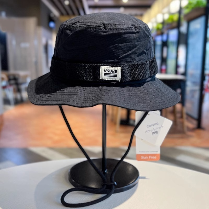 Nón Tai Bèo Rộng Vành Chống Nắng Màu Sắc Tương Phản Phong Cách Nhật Bản Dành Cho Nam Nữ