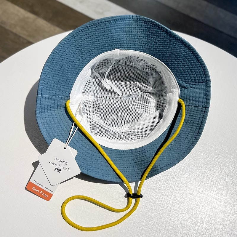 Nón Tai Bèo Rộng Vành Chống Nắng Màu Sắc Tương Phản Phong Cách Nhật Bản Dành Cho Nam Nữ