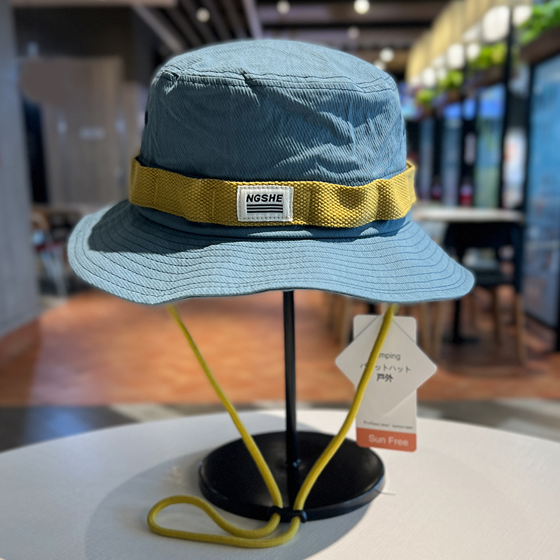 Nón Tai Bèo Rộng Vành Chống Nắng Màu Sắc Tương Phản Phong Cách Nhật Bản Dành Cho Nam Nữ