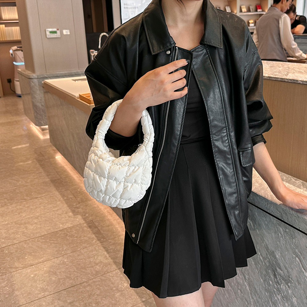 Túi Xách Tote Hình Đám Mây Xếp Ly Siêu Nhẹ Thời Trang Cho Nữ