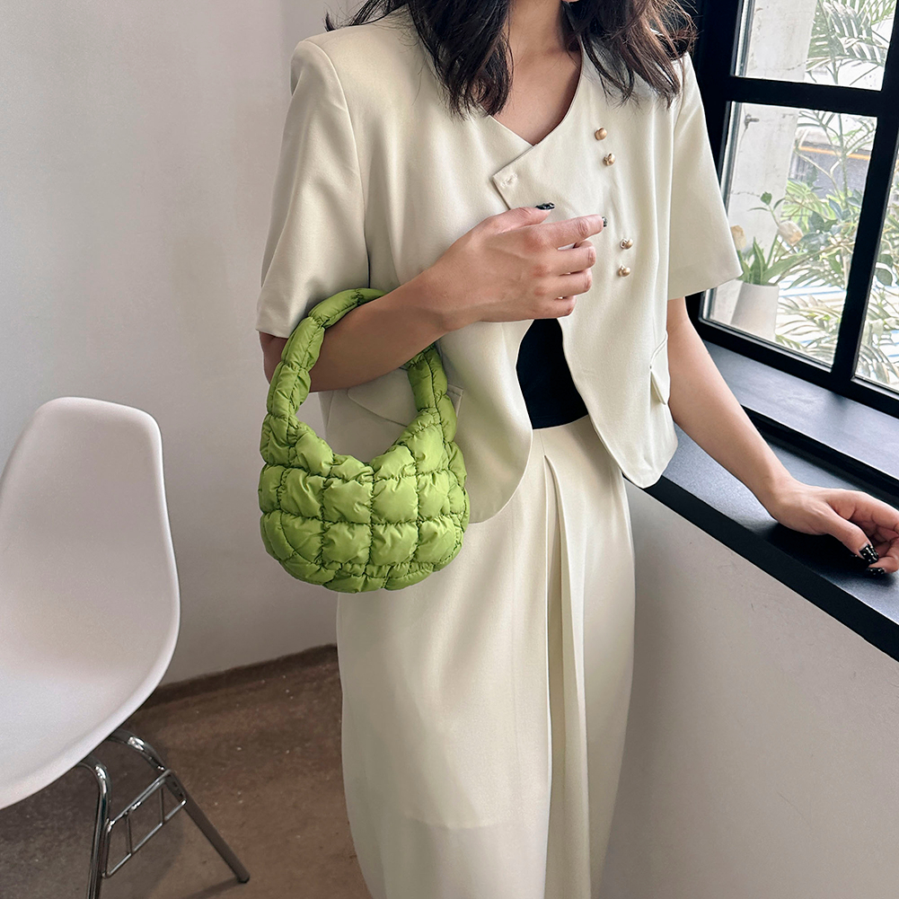 Túi Xách Tote Hình Đám Mây Xếp Ly Siêu Nhẹ Thời Trang Cho Nữ