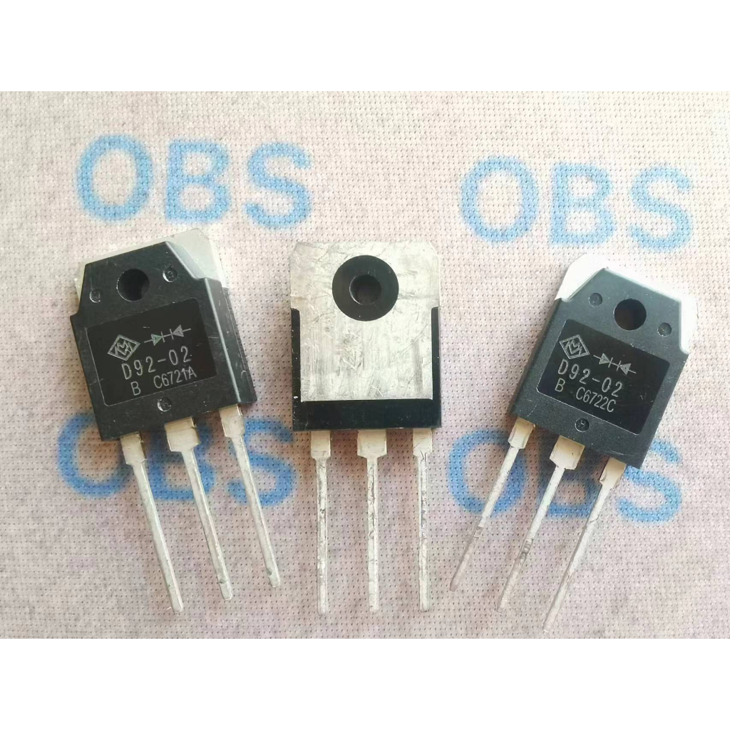 ((10 Chiếc) D92-02 Diode Phục Hồi Nhanh 20A200V TO-3P Máy Hàn ESAD92-02