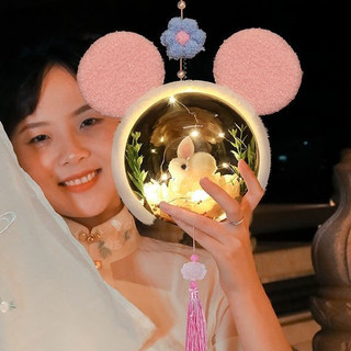 (Loại 40) Đèn Lồng Giáng Sinh Trung Quốc Tự Làm Lồng Đèn Trẻ Em Cung Điện Trung Quốc