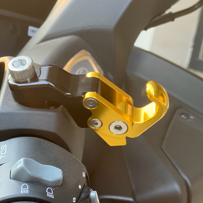 Móc Treo Gương Chiếu Hậu Bằng Hợp Kim Nhôm Chuyên Dụng Cho Xe Mô Tô yamaha nmax 155 xmax 300 / 250