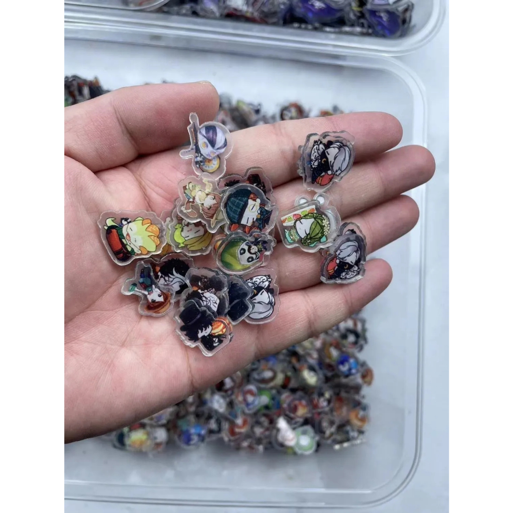 Set 50-100 Miếng Dán Acrylic 2cm Trang Trí Tủ Lạnh Diy  Identity Ⅴ
